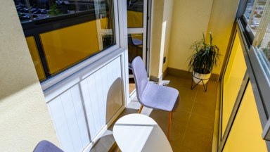 Prodej luxusního bytu 1+kk se zasklenou lodžií v Hradci Králové - Moravské Předměstí