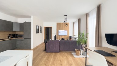 Prodej luxusního bytu 2+kk s prostorným balkonem v Pardubicích - Labský Palouk