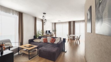 Prodej luxusního bytu 2+kk s prostorným balkonem v Pardubicích - Labský Palouk