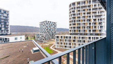 Prodej krásného bytu 3+kk se dvěma prostornými balkony a sklepem v nově vznikající rezidenci Zahálka