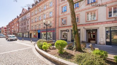 Pronájem podkrovního bytu 3+kk v centru města Hradce Králové - ulice Čelakovského