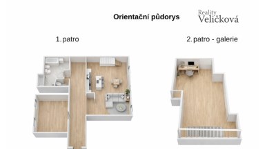 Prodej exkluzivního atypického mezonetu o výměře 170 m² v historickém srdci Prahy – ulice Dlouhá