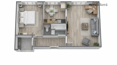 Prodej skvěle dispozičně řešeného bytu 2+1 na Slezském Předměstí