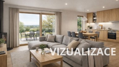 Prodej stavebního pozemku o výměře 986 m² v obci Běchary - Běchárky