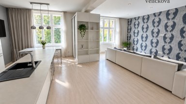 Pronájem luxusního vybaveného bytu 3+kk v centru města Hradce Králové