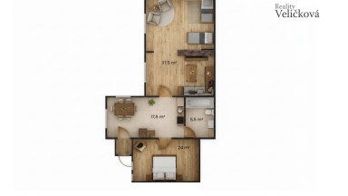 Prodej útulného rodinného domu 93 m2 k trvalému bydlení i rekreaci, s pozemkem 386 m2, Stará Skřeněř