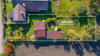 Prodej útulného rodinného domu 93 m2 k trvalému bydlení i rekreaci, s pozemkem 386 m2, Stará Skřeněř