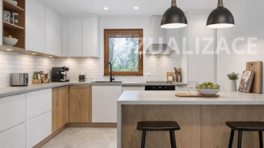 Nádherná novostavba rodinného domu 3+kk s možností přístavby až 2 pokojů, přímo u lesa ve Svinarech