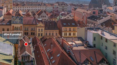 Prodej výjimečného bytového domu v historickém srdci Hradce Králové – Tomkova ulice