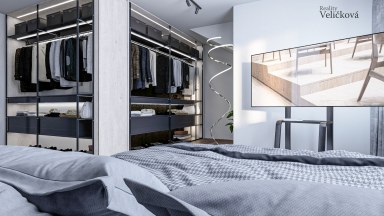 Novostavba moderního rodiného domu o dispozici 4+kk v klidné obci Dříteč u Pardubic