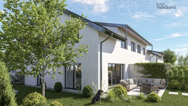 Novostavba moderního rodiného domu o dispozici 4+kk v klidné obci Dříteč u Pardubic