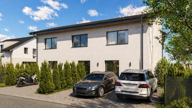 Novostavba moderního rodiného domu o dispozici 4+kk v klidné obci Dříteč u Pardubic
