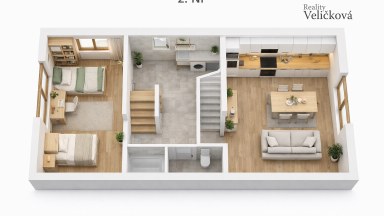 Rodinný dům po rekonstrukci se 2 bytovými jednotkami a fotovoltaikou – Žďár nad Sázavou