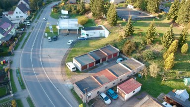 Prodej zděné garáže 16 m² s elektřinou a vlastním pozemkem, Úpice – ul. Palackého U benzinové pumpy