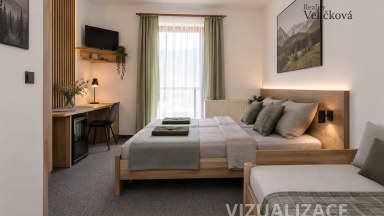 Rekreační areál u Seče s kapacitou až 61 osob a pozemky 5 222 m²
