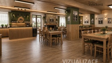 Rekreační areál u Seče s kapacitou až 61 osob a pozemky 5 222 m²