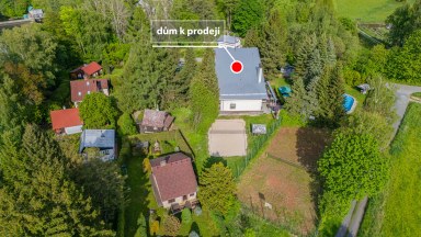 Rekreační areál u Seče s kapacitou až 61 osob a pozemky 5 222 m²