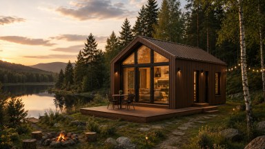 Moderní modulový dům 2+kk Nordi 201 - 42 m2 s možností dovozu hotového domu po celé České Republice