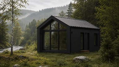 Moderní modulový dům 2+kk Nordi 201 - 42 m2 s možností dovozu hotového domu po celé České Republice