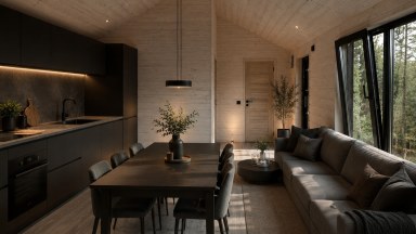 Moderní modulový dům 2+kk Nordi 201 - 42 m2 s možností dovozu hotového domu po celé České Republice