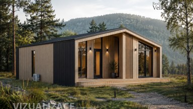 Moderní modulový dům 3+kk Nordi 101 XL 78 m2 s možností dovozu hotového domu po celé České Republice