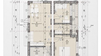 Moderní modulový dům 3+kk Nordi 101 XL 78 m2 s možností dovozu hotového domu po celé České Republice