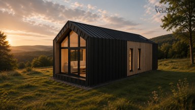 Moderní modulový dům 2+kk Nordi 201 Long - 49 m² - s dovozem po celé České Republice