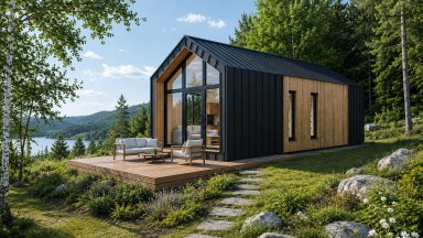 Moderní modulový dům 2+kk Nordi 201 Long - 49 m² - s dovozem po celé České Republice