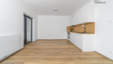 Prodej právě zkolaudovaného bytu 1+kk s balkonem a garážovým stání v HK - Rezidence Kristián