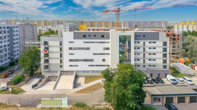 Prodej právě zkolaudovaného bytu 1+kk s balkonem a garážovým stání v HK - Rezidence Kristián