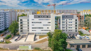 Prodej právě zkolaudovaného bytu 1+kk s balkonem a garážovým stání v HK - Rezidence Kristián
