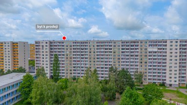 Prodej prostorného bytu 2+1 po částečné rekonstrukci v Hradci Králové - tř. Ed. Beneše