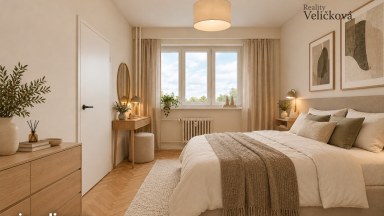 Prodej světlého a vzdušného bytu 3+1 k rekonstrukci v Hradci Králové - třída SNP, Slezské Předměstí